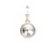 14K Gold Plated Clear Austrian Crystal Rivoli Cut Charm by Bead Landing™